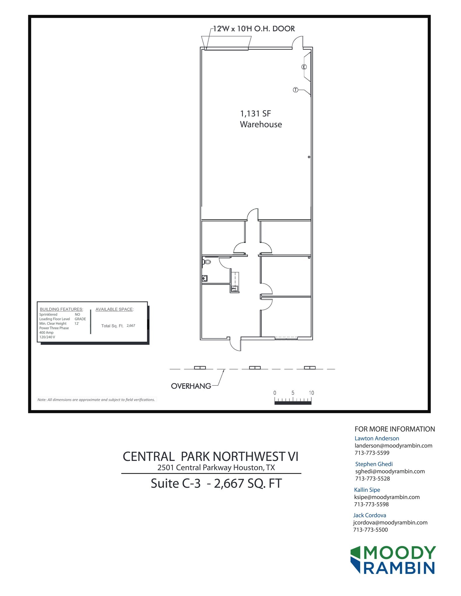 2501 Central Pky, Houston, TX for lease Site Plan- Image 1 of 1