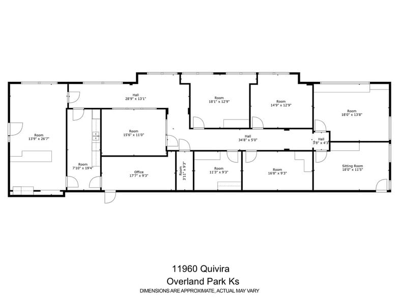 11960 Quivira Rd, Overland Park, KS for lease - Floor Plan - Image 2 of 3