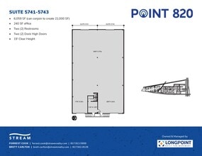 5721 E Rosedale St, Fort Worth, TX for lease Floor Plan- Image 1 of 1