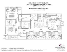 1131-1183 De Anza Blvd, San Jose, CA for lease Floor Plan- Image 1 of 1