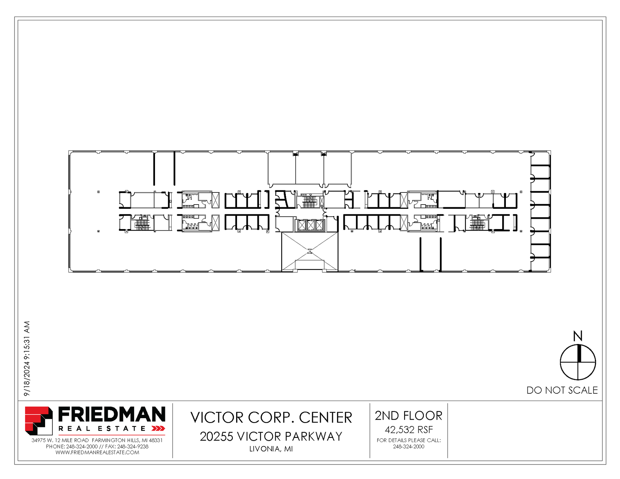 20255 Victor Pky, Livonia, MI for sale Floor Plan- Image 1 of 1