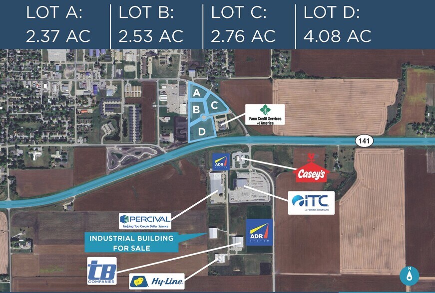 Theater Cir, Perry, IA for sale - Building Photo - Image 1 of 2