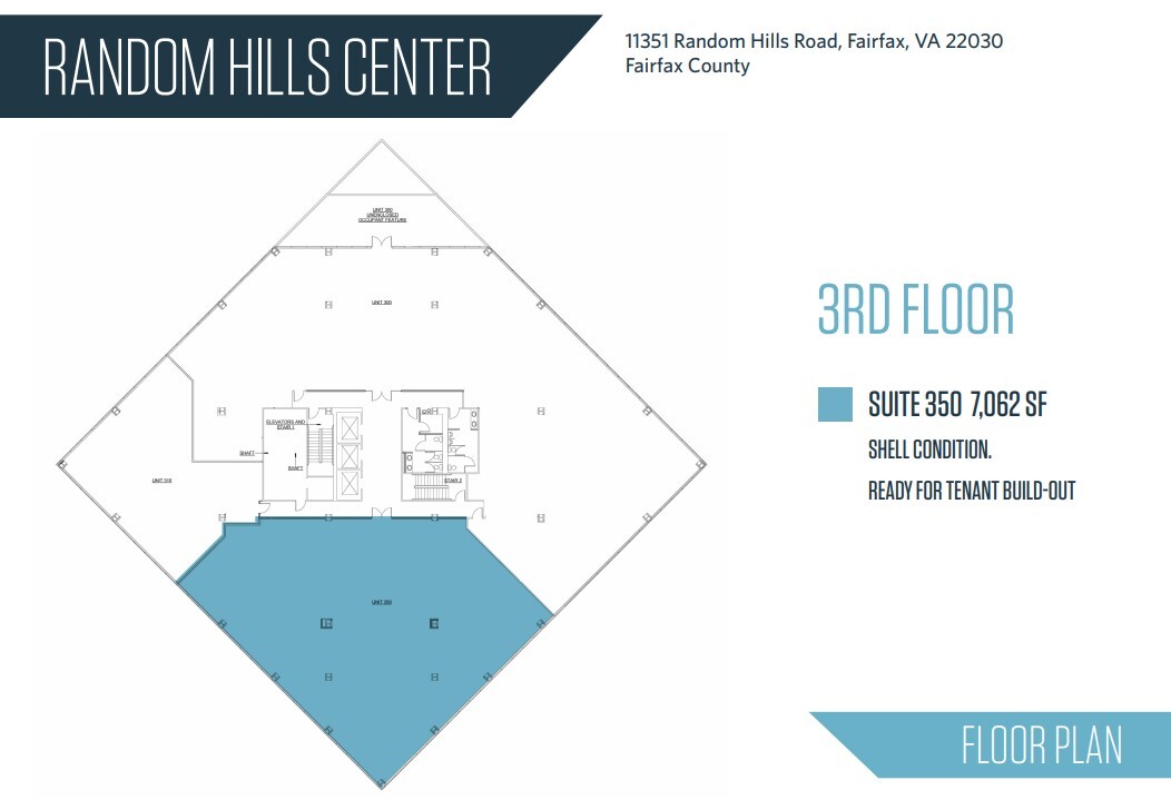 11351 Random Hills Rd, Fairfax, VA 22030 - Unit 350 -  - Floor Plan - Image 1 of 1