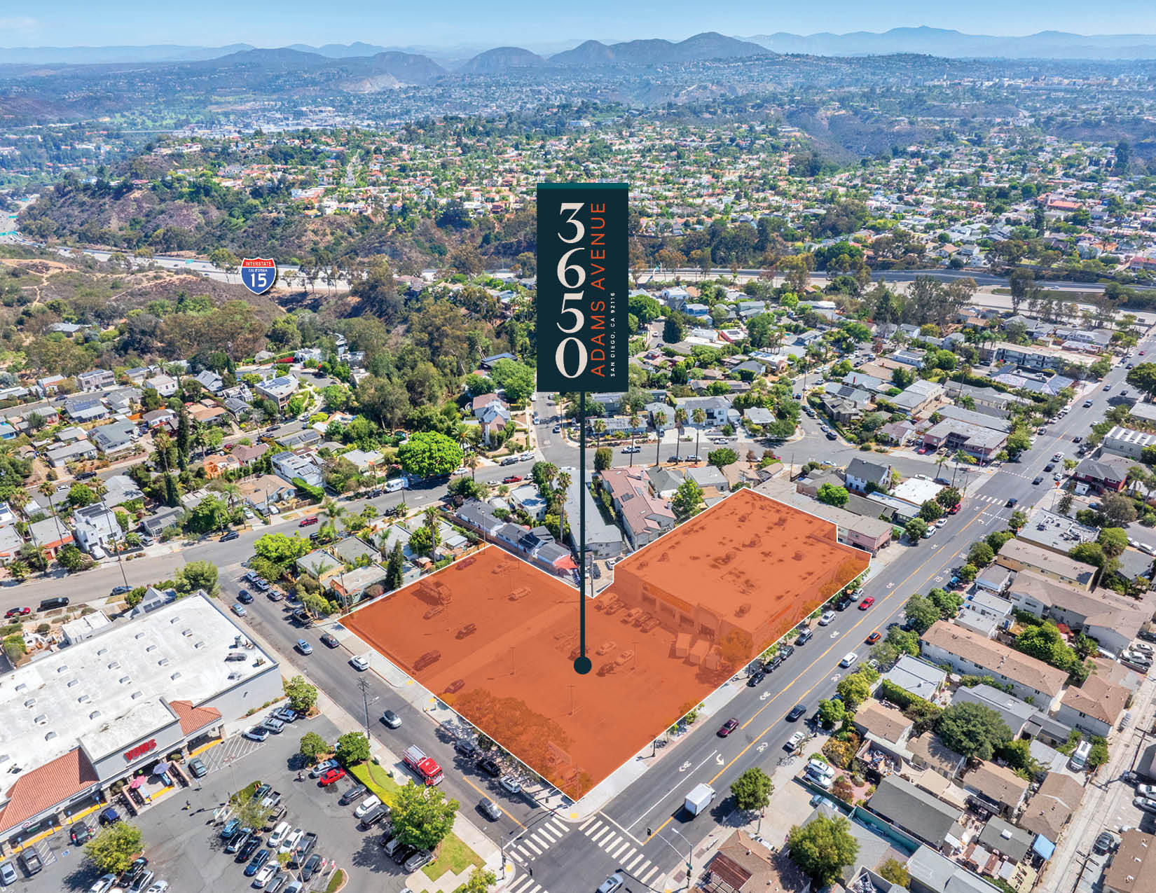 3650 Adams Ave, San Diego, CA for sale Aerial- Image 1 of 11