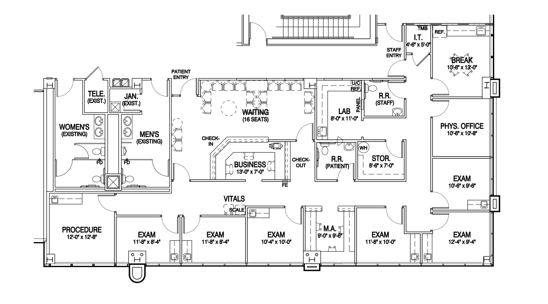 20414 N 27th Ave, Phoenix, AZ for lease Floor Plan- Image 1 of 1