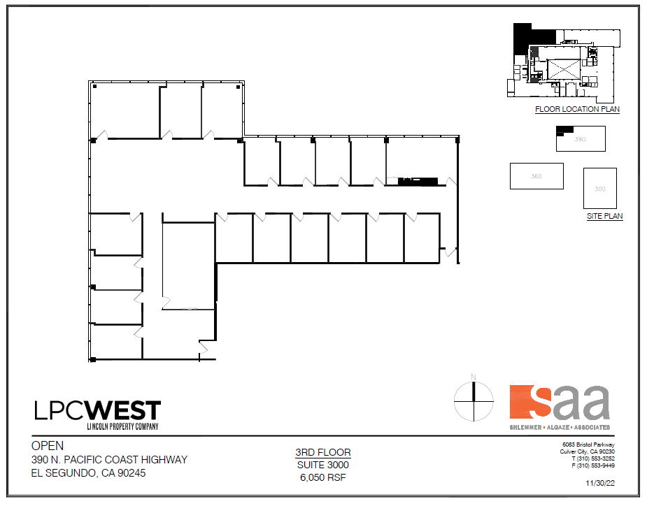 300 N Pacific Coast Hwy, El Segundo, CA for lease Floor Plan- Image 1 of 1