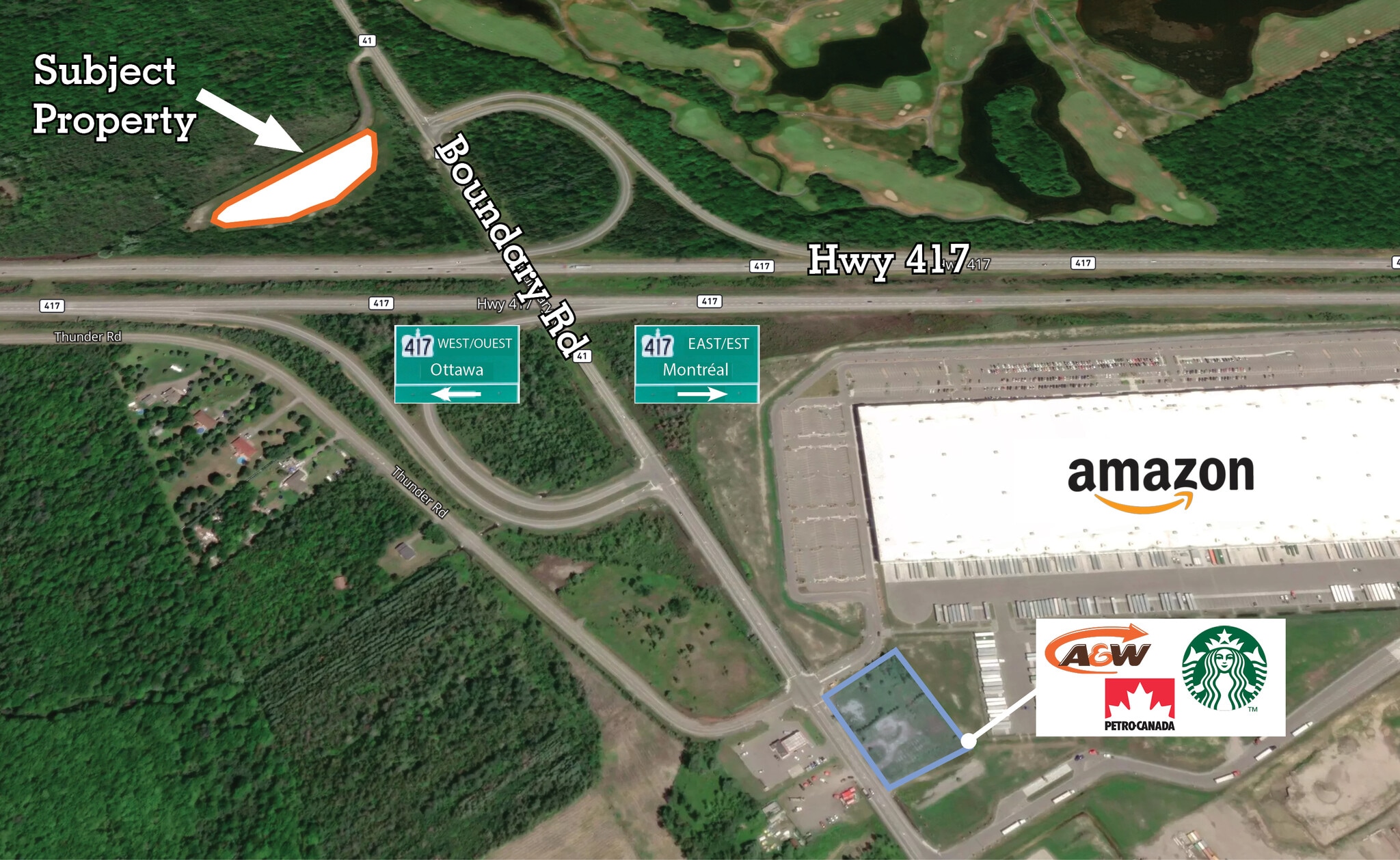 4900 Boundary Rd, Ottawa, ON for lease Aerial- Image 1 of 4