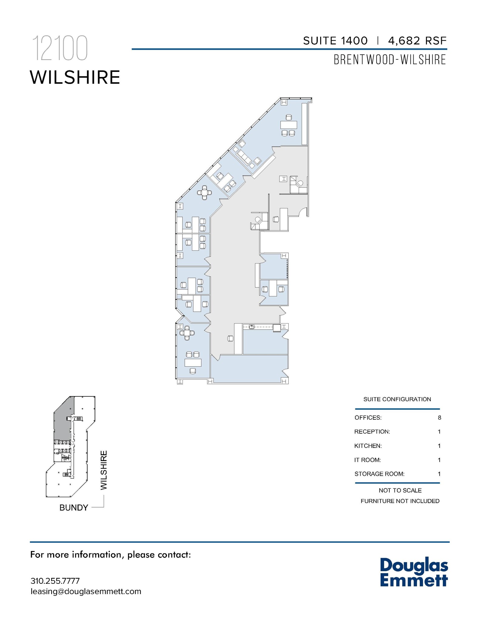 12100 Wilshire Blvd, Los Angeles, CA for lease Floor Plan- Image 1 of 1