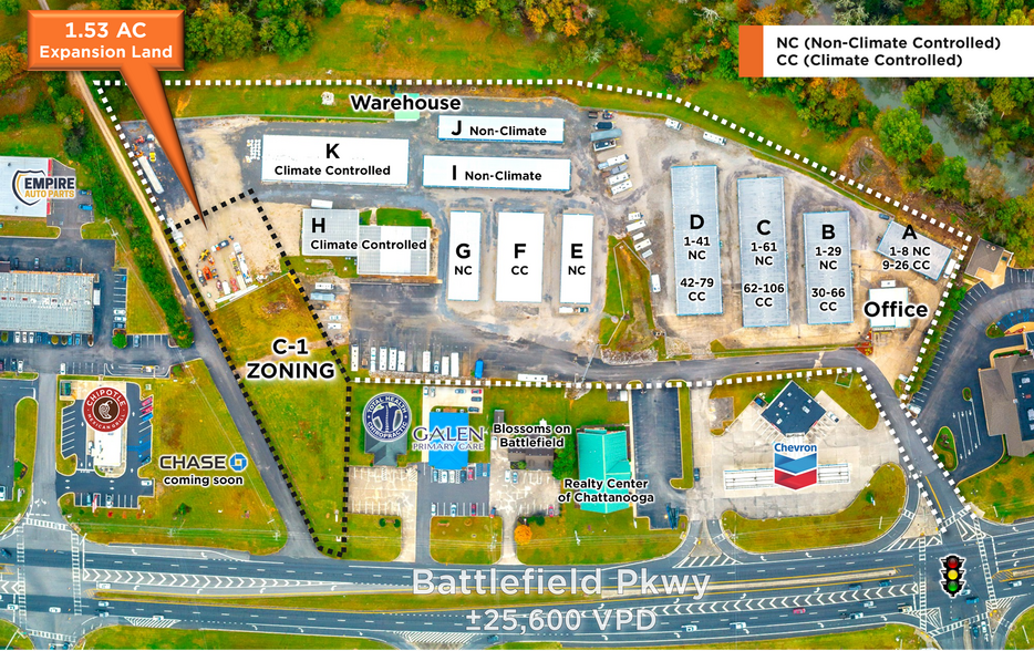 133 Kellerhals Ln, Fort Oglethorpe, GA for sale - Building Photo - Image 2 of 19