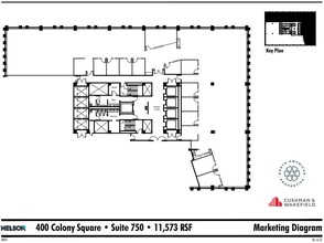 1175 Peachtree St NE, Atlanta, GA for lease Floor Plan- Image 2 of 2