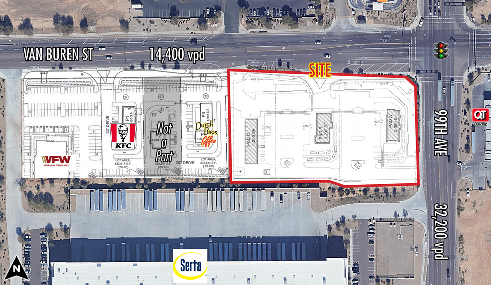 SWC 99th & Van Buren St ave, Tolleson, AZ for sale - Building Photo - Image 1 of 2