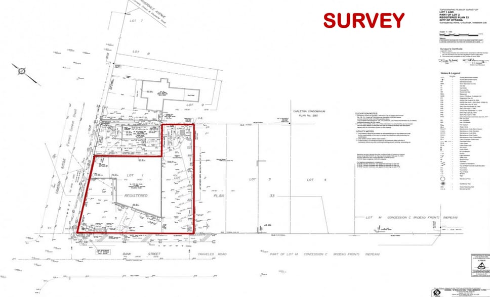 1235 Bank St, Ottawa, ON for sale - Site Plan - Image 2 of 3