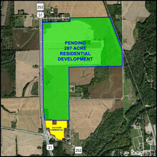 US 31 & State Road 252, Edinburgh, IN - aerial  map view - Image1