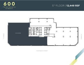 600 13th St NW, Washington, DC for lease Floor Plan- Image 1 of 1