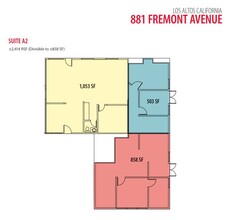 881 Fremont Ave, Los Altos, CA for lease Floor Plan- Image 1 of 1