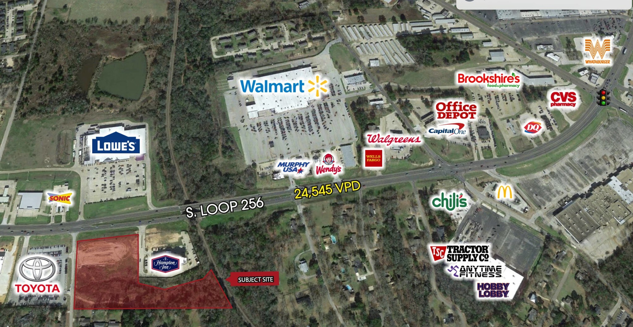 Loop 256 & Range Road, Palestine, TX for sale Primary Photo- Image 1 of 1