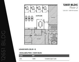 12651 High Bluff Dr, San Diego, CA for lease Floor Plan- Image 1 of 1