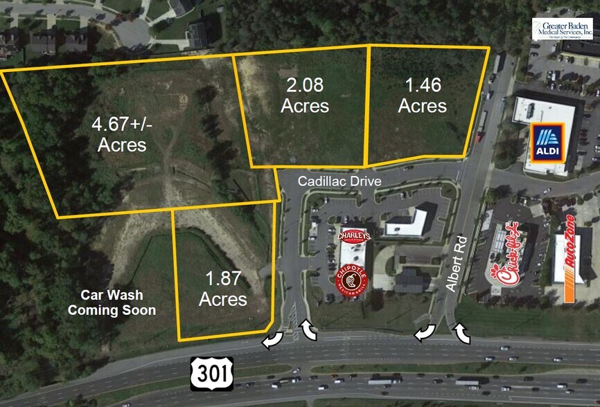 16101 Crain Hwy, Brandywine, MD 20613 Cadillac Crossing