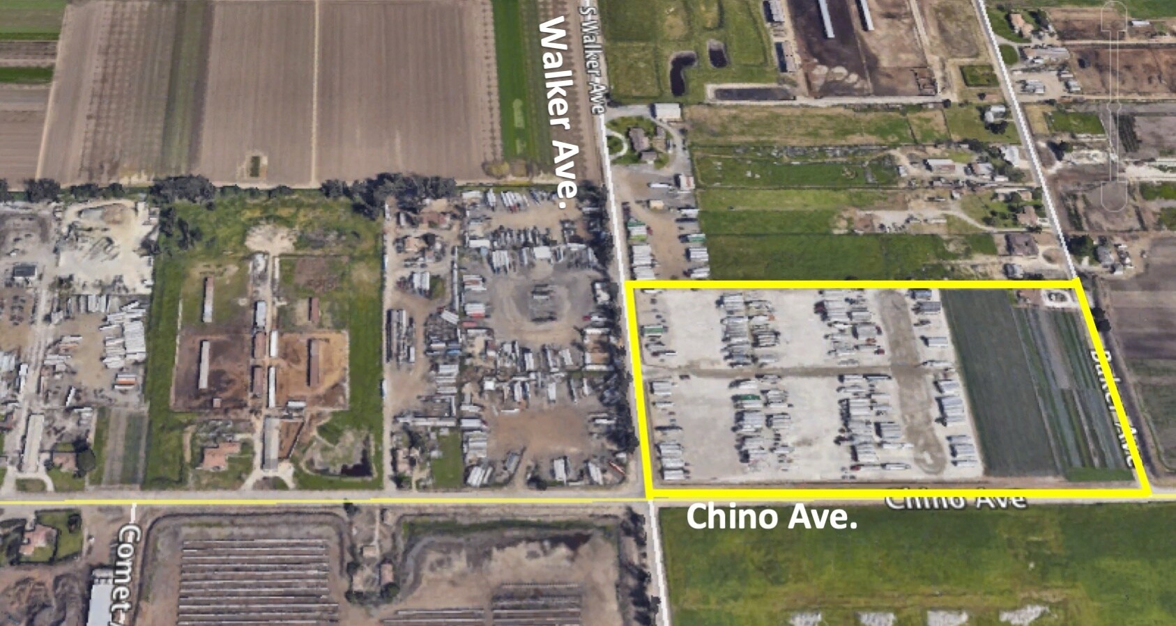 Walker, Ontario, CA 91761 Contractors Yard