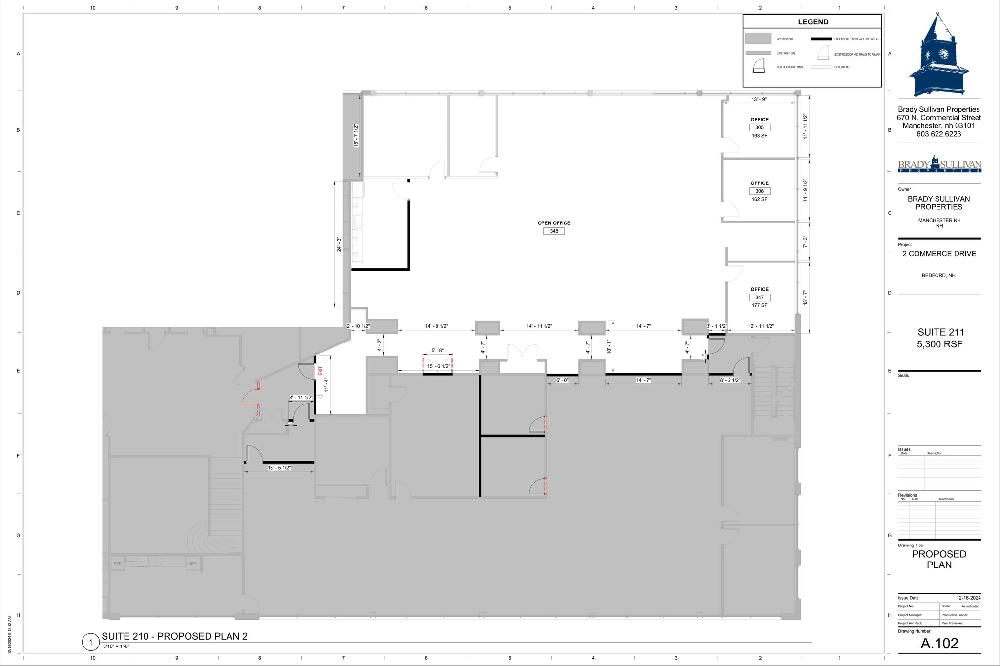 2 Commerce Dr, Bedford, NH for lease Site Plan- Image 1 of 10