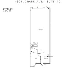 600 S Grand Ave, Santa Ana, CA for lease Floor Plan- Image 1 of 1