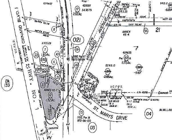 2303 E Vineyard Ave, Oxnard, CA for sale - Plat Map - Image 3 of 16