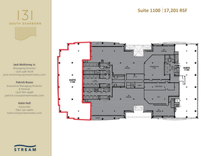 131 S Dearborn St, Chicago, IL for lease Floor Plan- Image 1 of 1