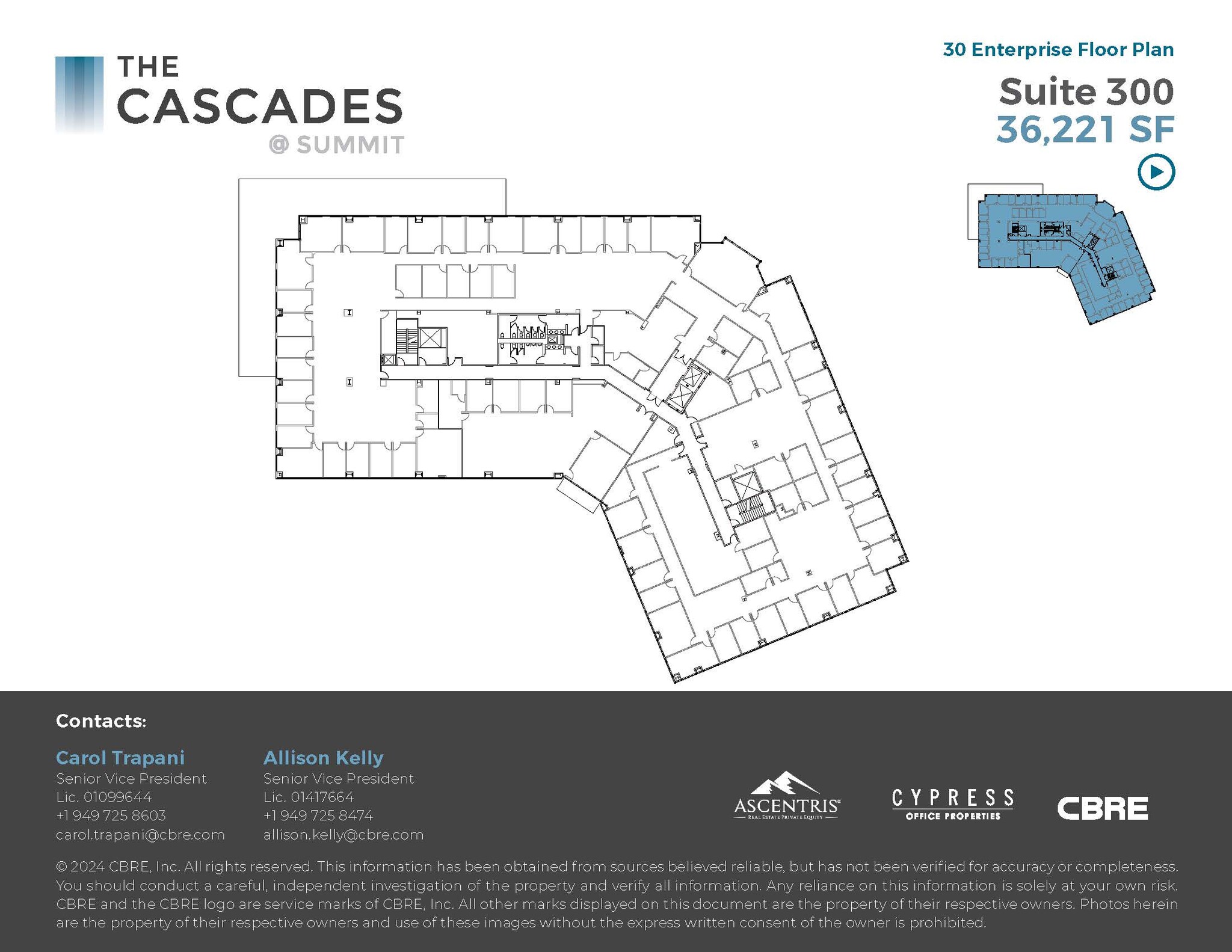 20 Enterprise, Aliso Viejo, CA for lease Floor Plan- Image 1 of 1