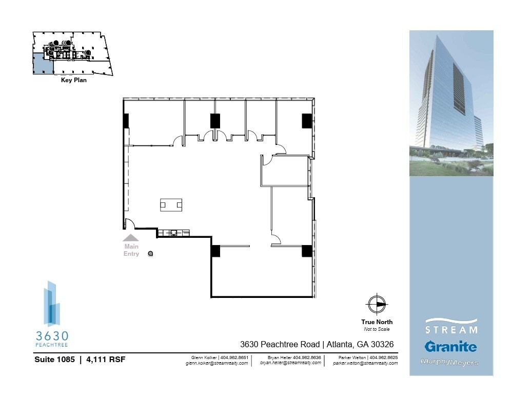 3630 Peachtree Rd NE, Atlanta, GA for lease Floor Plan- Image 1 of 1