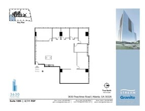 3630 Peachtree Rd NE, Atlanta, GA for lease Floor Plan- Image 1 of 1