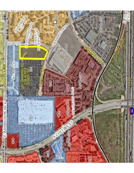 1201 Gambrel Rd, Arlington, TX for sale - Site Plan - Image 2 of 4