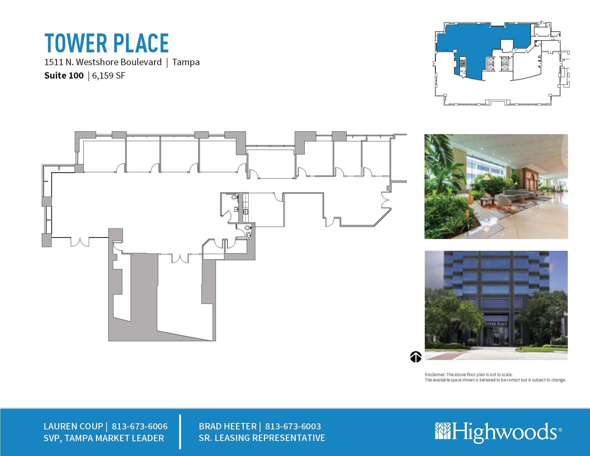 1511 N Westshore Blvd, Tampa, FL for lease Floor Plan- Image 1 of 1