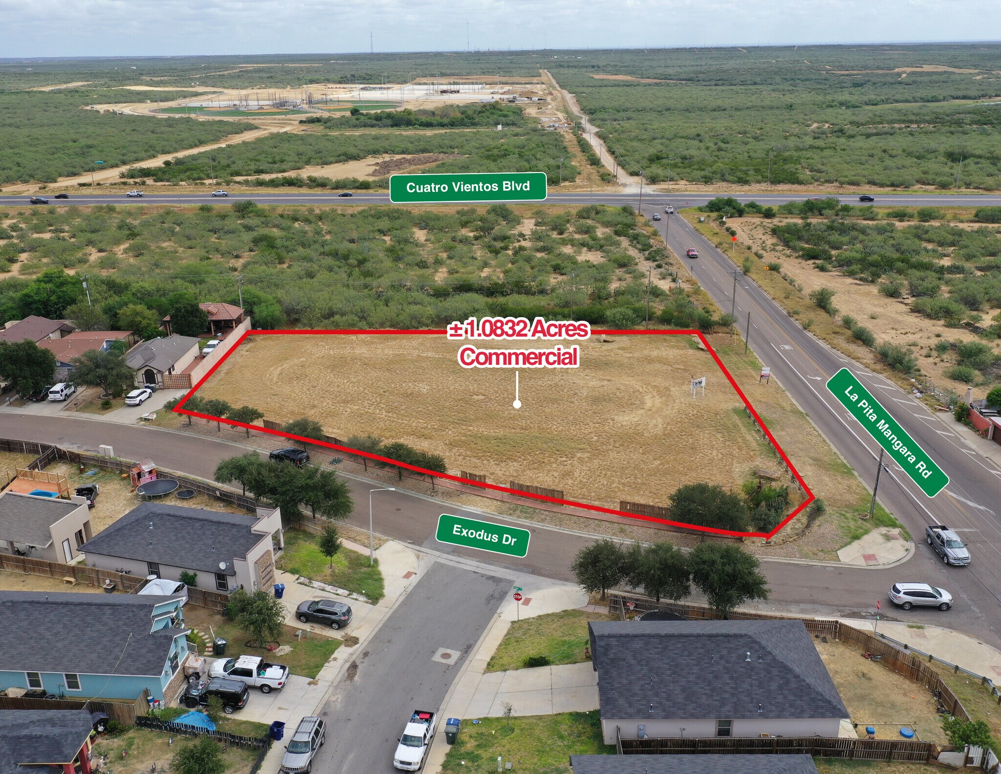 4467 Exodus Dr, Laredo, TX for sale Aerial- Image 1 of 7