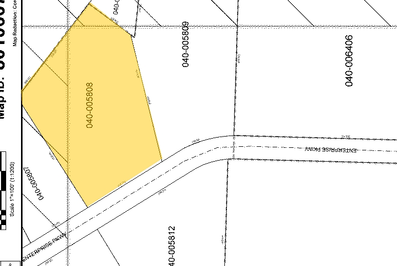 6150 Enterprise Pky, Grove City, OH for lease - Plat Map - Image 2 of 9