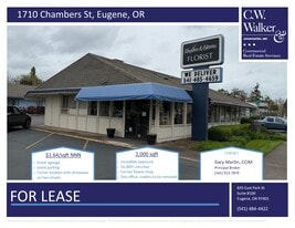 1710 Chambers St, Eugene OR - Convenience Store