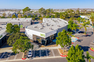 1491 Poinsettia Ave, Vista, CA - aerial  map view