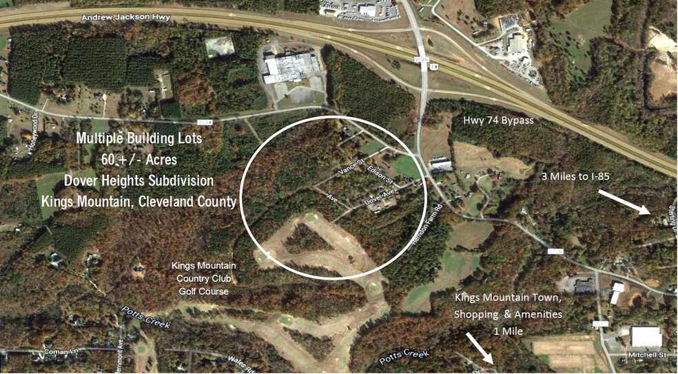 Waco Rd, Kings Mountain, NC for sale - Primary Photo - Image 1 of 1