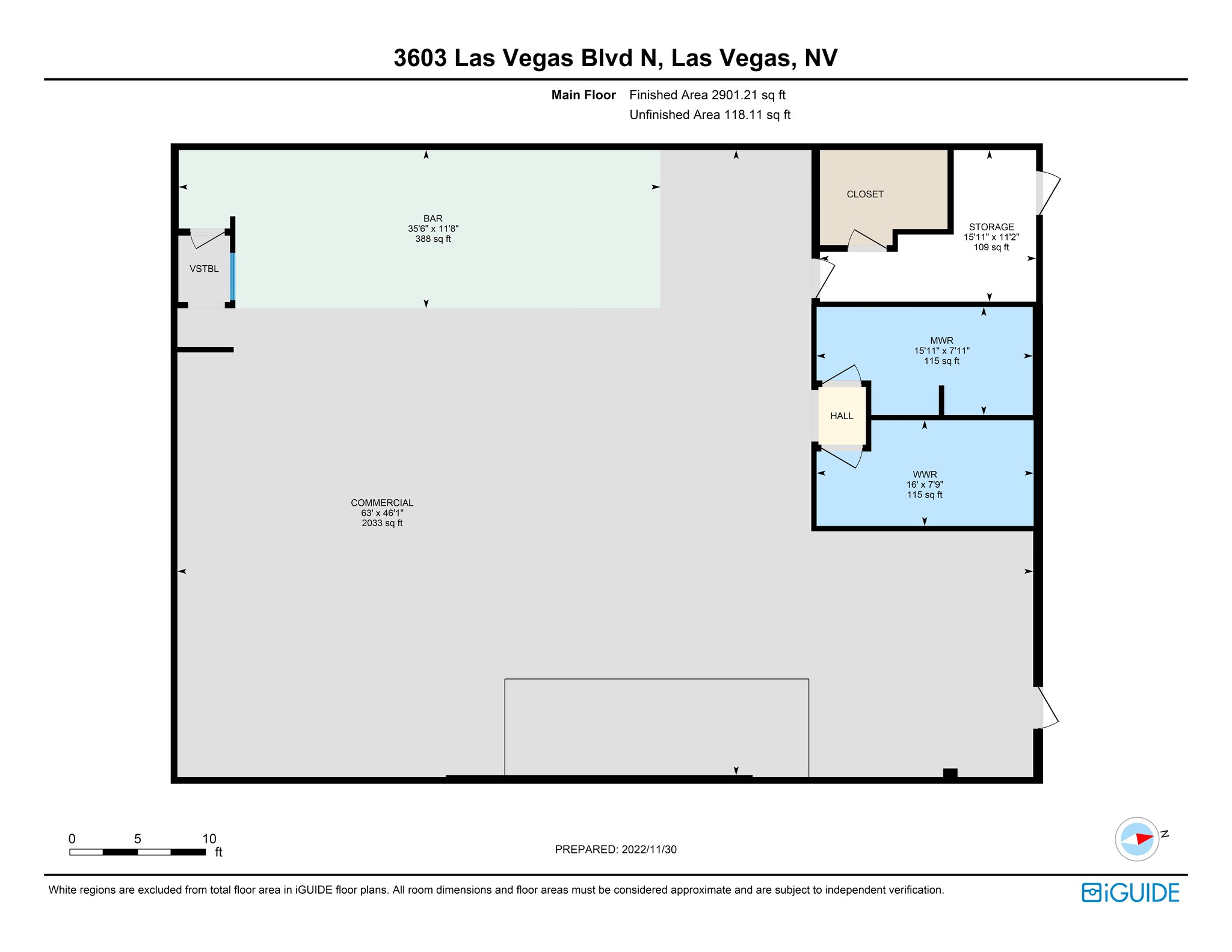 3603 N Las Vegas Blvd, Las Vegas, NV for lease Site Plan- Image 1 of 1