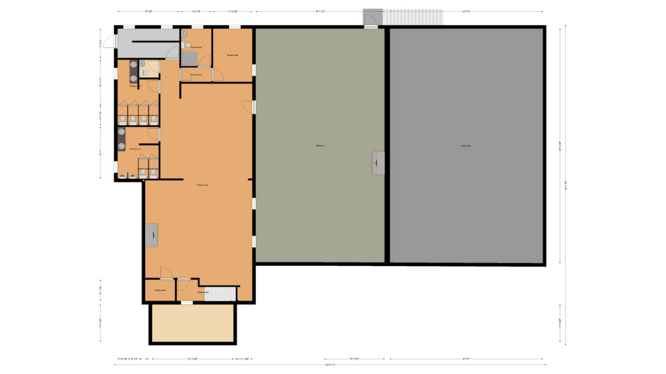 95 Victoria St S, Woodstock, ON for lease - Floor Plan - Image 2 of 3