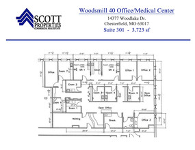 14377 Woodlake Dr, Chesterfield, MO for lease Floor Plan- Image 1 of 7