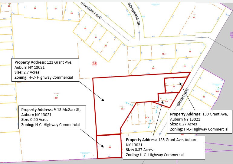Multiple Parcels- Grant Avenue, Auburn portfolio of 2 properties for sale on LoopNet.com - Building Photo - Image 2 of 8