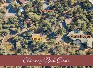 Chimney Rock, Sedona, AZ - aerial  map view - Image1