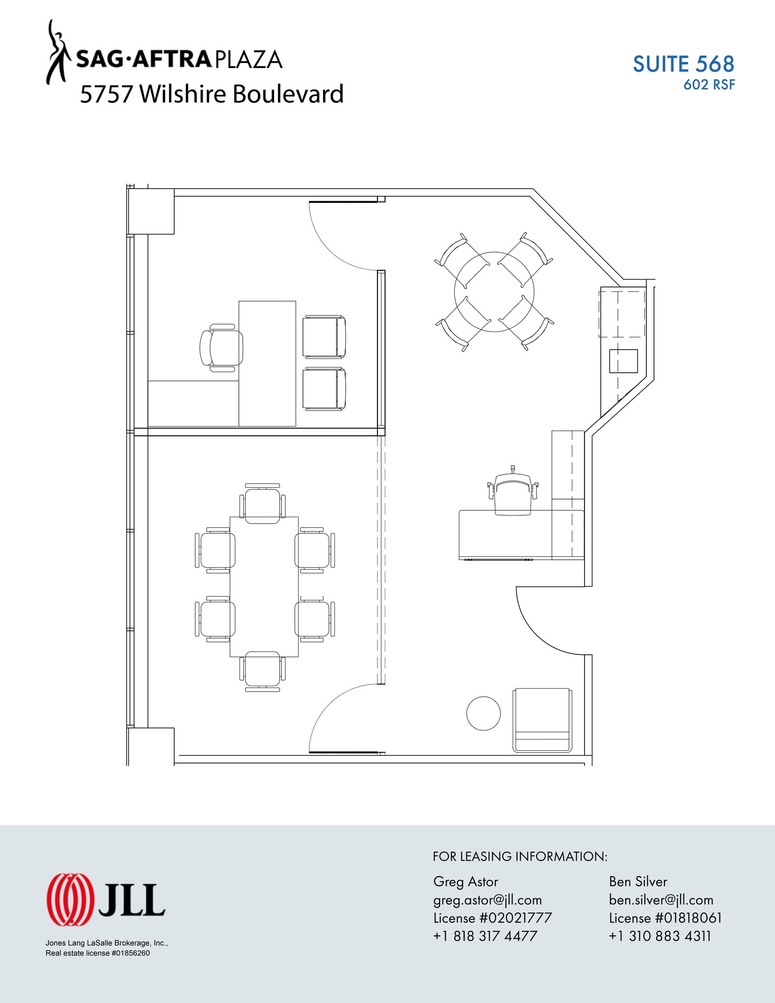 5757 Wilshire Blvd, Los Angeles, CA for lease Site Plan- Image 1 of 1