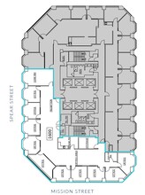 101 Mission St, San Francisco, CA for lease Floor Plan- Image 1 of 1