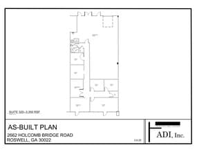 2660 Holcomb Bridge Rd, Roswell, GA for lease Site Plan- Image 1 of 1