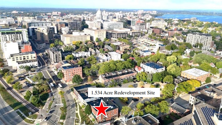 522 E Wilson St Redevelopment portfolio portfolio of 2 properties for sale on LoopNet.com - Aerial - Image 3 of 10