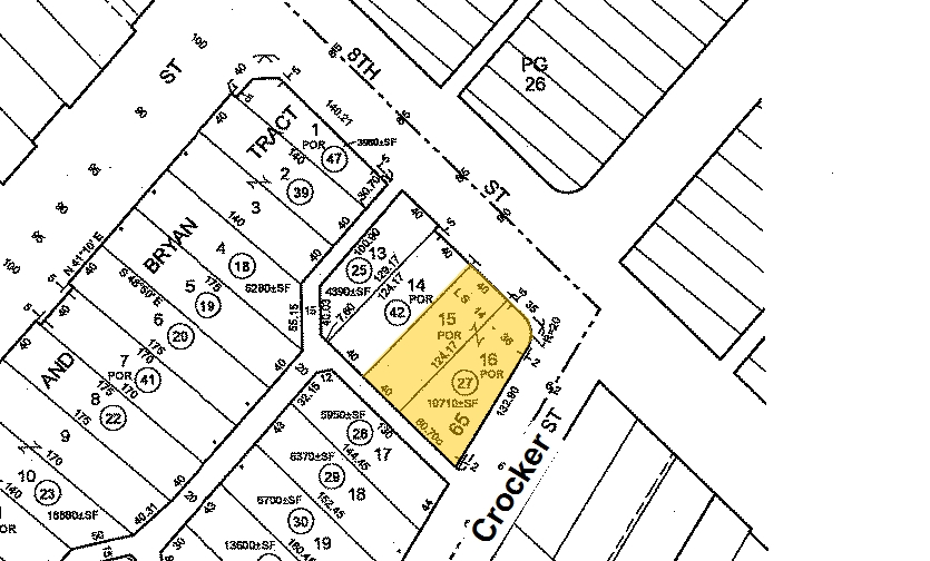 732 E 8th St, Los Angeles, CA for sale - Plat Map - Image 3 of 4