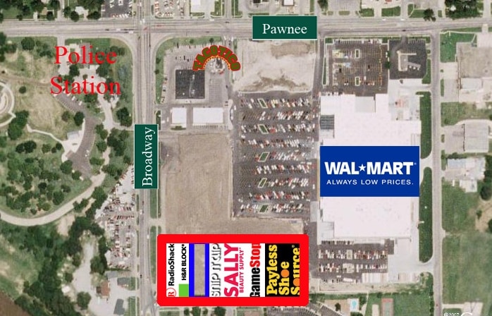 2570 S Broadway, Wichita, KS for lease - Aerial - Image 3 of 23