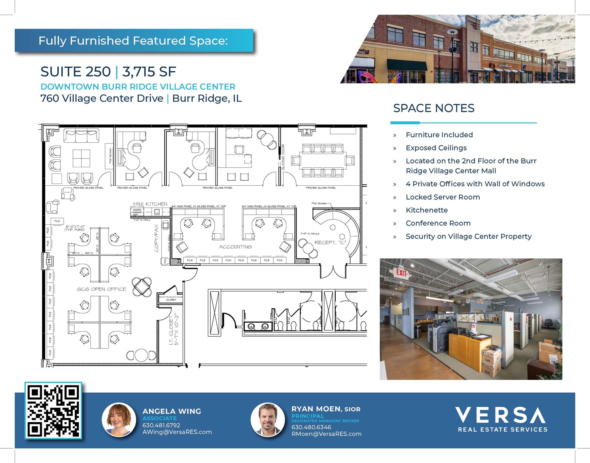 720-780 Village Center Dr, Burr Ridge, IL for lease Floor Plan- Image 1 of 10