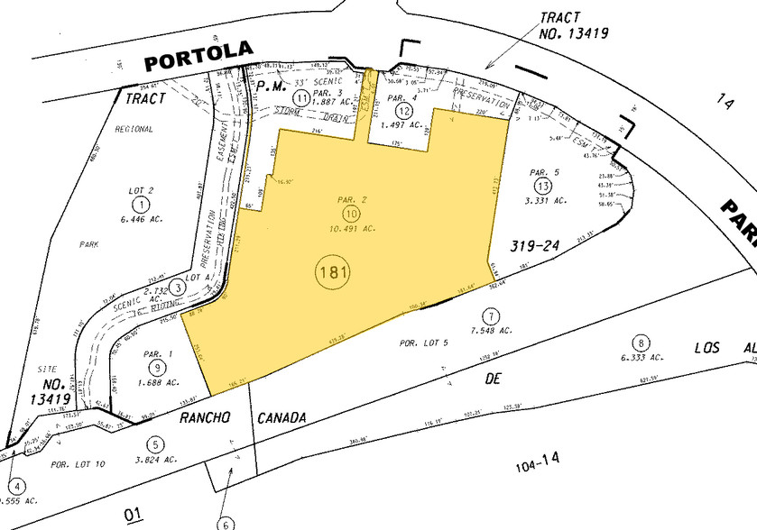 27422 Portola Pky, Foothill Ranch, CA for lease - Plat Map - Image 2 of 7